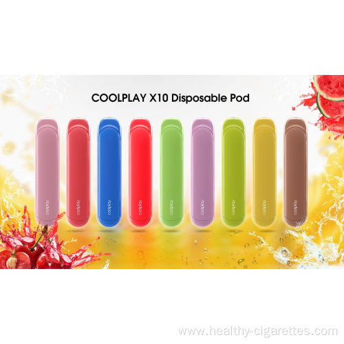 New Arrival Refillable Coolplay X10 500 Puff Bar